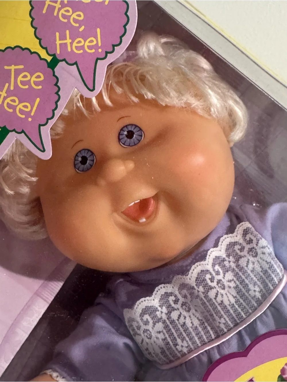 2005 Cabbage Patch Kids Baby Giggles Zoie Tatyana October 5th NIB